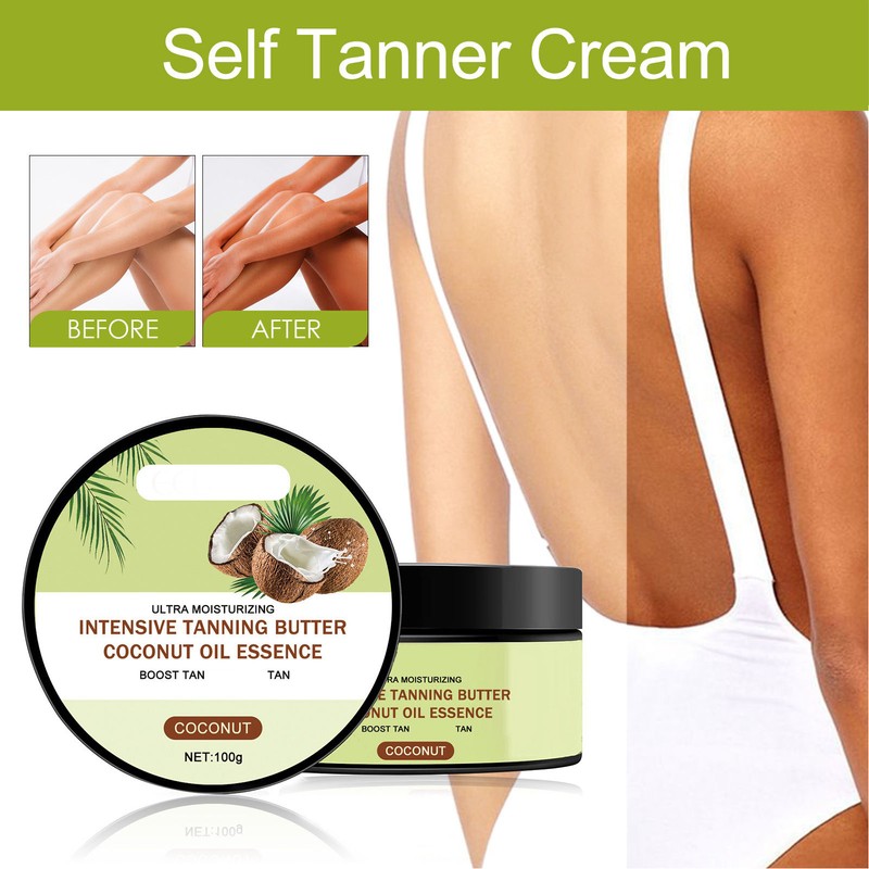 3pcs Tanning Lotion Accelerator Moisturizing Sunless for Bronze Brown Skin
