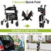 Rollator Walkers for Seniors with Seat, Foldable Walkers for Seniors,