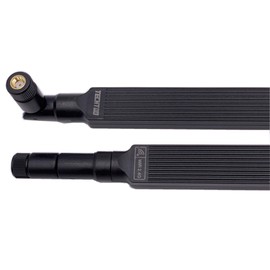 TECHTOO WiFi Antenna 2.4GHz 10 dBi for Wireless Router - Security IP Camera - USB Card Adapter - PCI PCIe Cards - Range Extender - PC Desktop - Drone - Signal Booster (2.4GHz RP-SMA 1-Pack)