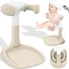 Baby Shower Stand, No-Assembly Baby Bath Stand with Enlarged Anti-Slip