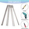 Teocpai 8Pcs Torx Security Screwdriver Bits Set 200mm Magnetic Torx