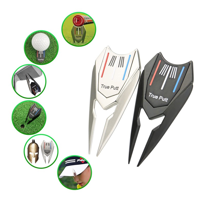 Green Fork Hat Clip Golf Marker Golf Marker Green Fork