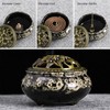 Incense Burner, Ceramic Incense Burner with Lid, Suitable for Incense