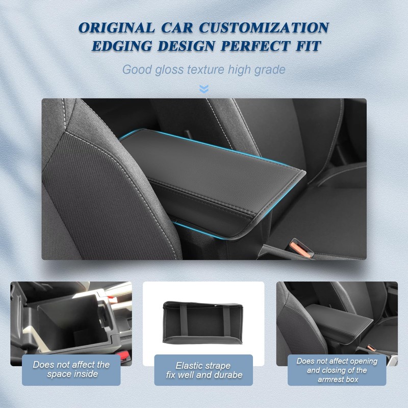 BIBIBO Armrest Cover Compatible with Dacia Duster 2024 2025, Armrest