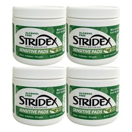 Stridex Sensitive Pads 55 Sheets x 4 Packs / Circle / 스트라이덱스 센시티브 패드 55매 4개  써클