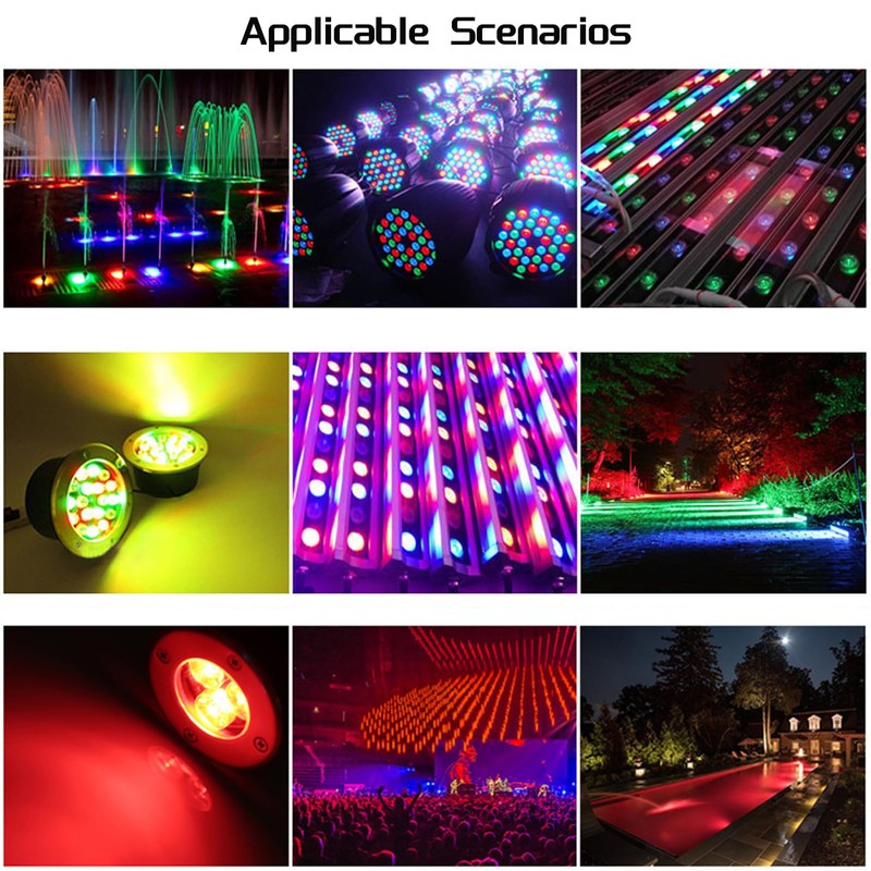 LEDGUHON High Power LED Chip 10W RGB Super Bright Light