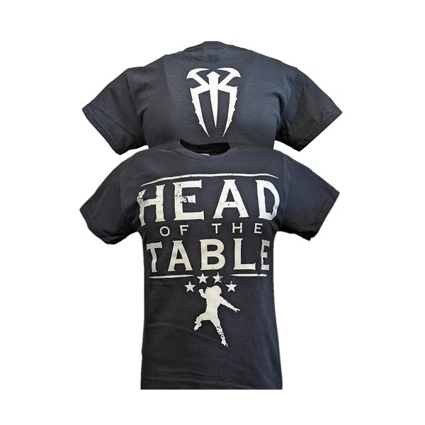WWE Roman Reigns Head of the Table Mens Black T-shirt