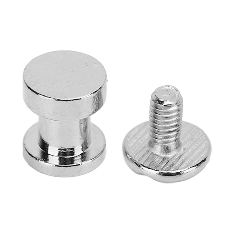 300 Sets DIY Book Binding Screw Double Layer Flat Head