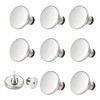 ZENGLU 8 Sets Jean Buttons pins No Sew Instant 17mm