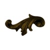 Functional Fine Art Acanthus Oil Rubbed Bronze Leaf Toilet Flush