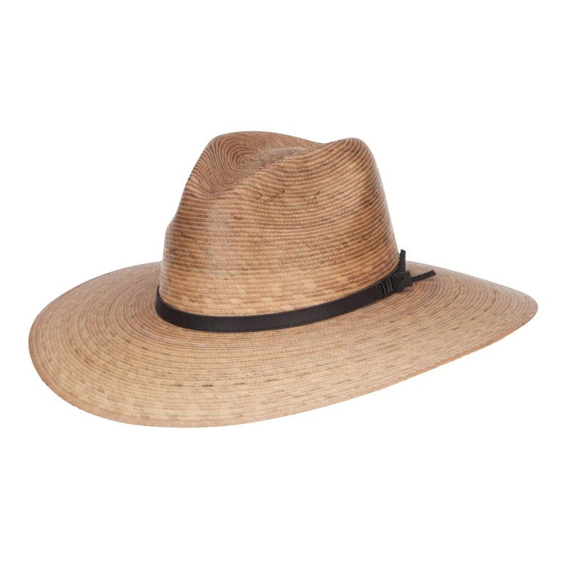 Men's Palm Braid Safari Hat - Dk Palm M