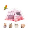 ITANDME Hamster Mini Camping Tent Hideout, Syrian Hamster Tent House