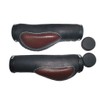 MATRIX Handlebar Grip G16 Leather Black 135/135 mm Self-Service Packaging