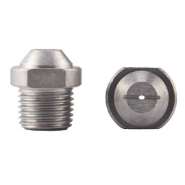 RIDGE WASHER Pressure Washer Surface Cleaner Nozzle, Replacement Thread Nozzle, 25 Degree, Orifice 1.5, 1/8 Inch NPT, 4000 PSI, 2 Pack