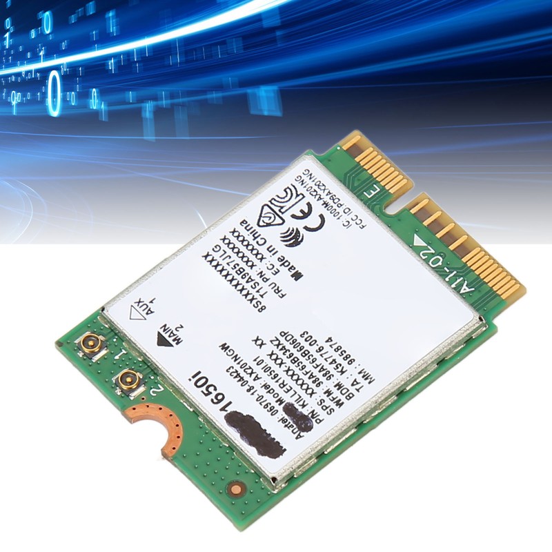 AX201NGW WiFi 6 Card for Win10 CNVIo2 Interface Dual Band