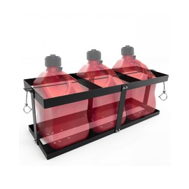 Gas Can 5 Gallon Fuel Container Holder,Fits Three 5 Gallon Gas Can,Compatible With VP Racing Fuel Jug 5.5 Gallon,VP Racing Fuel Jug,Gas Can Holder For Trailer(Holder Only)