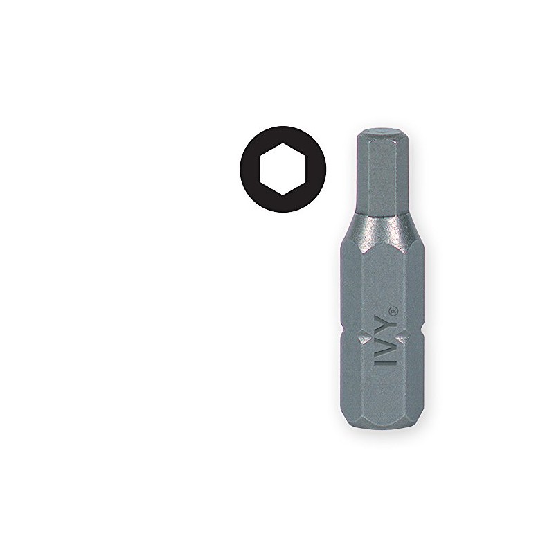 IVY Classic 45356 1-Inch x 3/32-Inch Hex Insert Bit, Impact