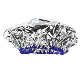 WOONEKY Hair Heat Goods Silver Aluminum Foil Bath Hood Electric Heating Deep Conditioning Heat Cap Salon Scalp Hat Hair Styling Cap