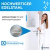 lockzz Door Handle Set Nuremberg Stainless Steel Matt Brushed -