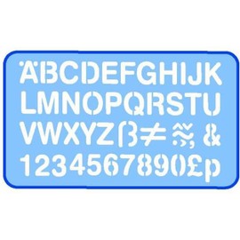 Helix 30mm 3cm Letter Stencil