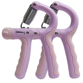 TUOBOUNDARY Grip Trainer for Teens and Women Forearm Strength Trainer, Adjustable Resistance, Non-Slip, Suitable for Finger Strength Training Muscle Building Home Gym 11.02-44.09 lbs (5-20kg) 2PCS