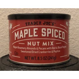 Trader Joe's Maple Spiced Nut Mix Limited Seasonal Edition 8.5 oz. (241g) NEW