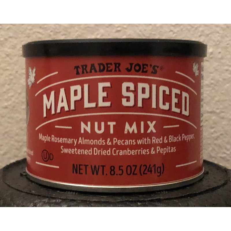 Trader Joe's Maple Spiced Nut Mix Limited Seasonal Edition 8.5