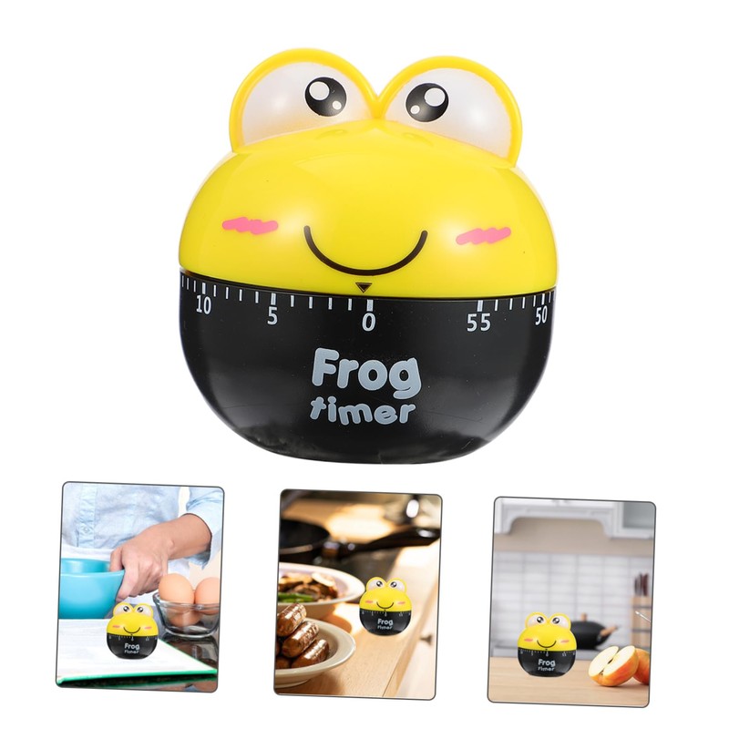 MAGICLULU Cartoon Kitchen Timer Mechanical Timer Device for Cooking Portable