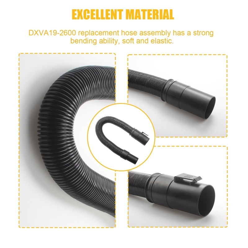 DXVA19-2600 Replacement Vacuum Hose for Dewalt Wet Dry Vaccum Cleaner