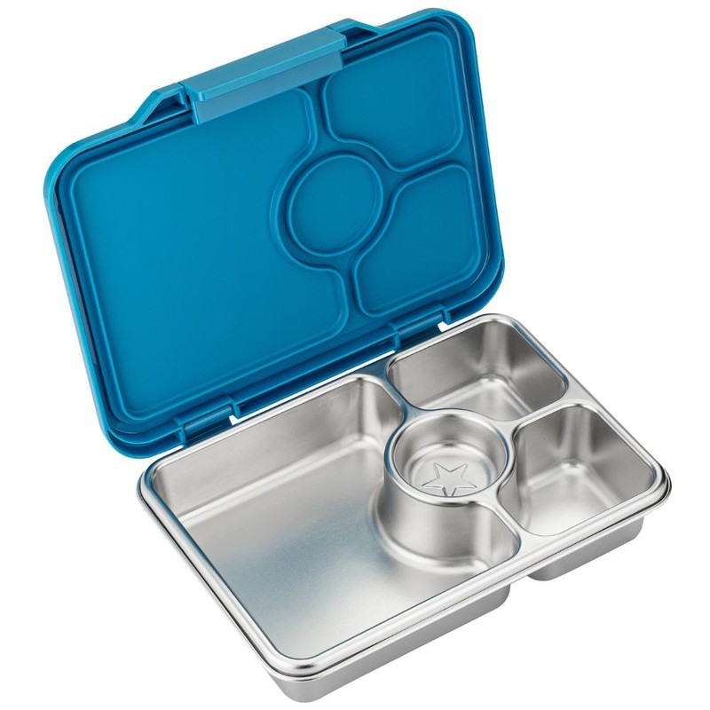 Yumbox Pret Stainless Steel Bento Box - 4 Compartment, Versailles