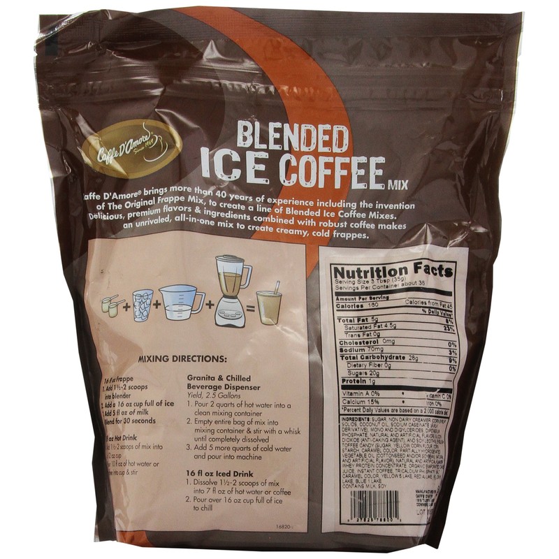 DaVinci Gourmet Coffee Toffee Blended Drink Mix, 2.75 Pounds