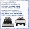 8” Universal Snow Plow Blade Flap for Kolpin & Polaris