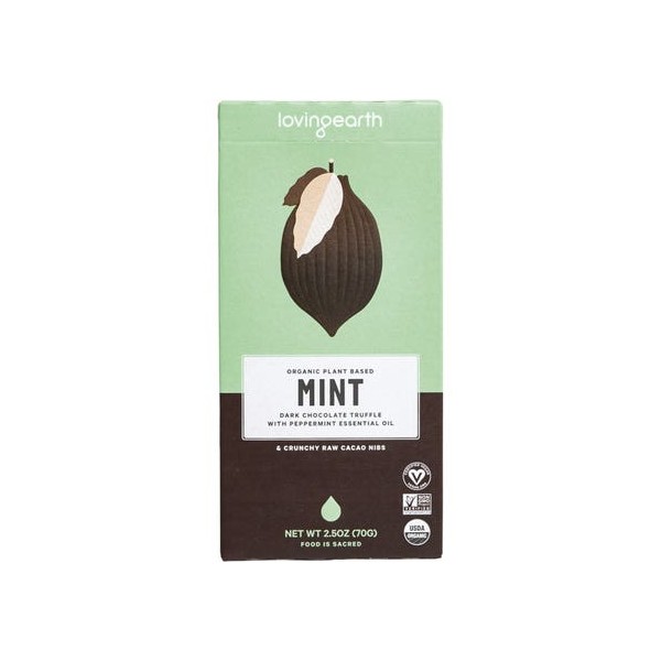 Loving Earth- Mint Dark Chocolate Truffle Peppermint Essential Oil (80g)