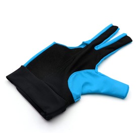 Black Scorpion CUESOUL Right Hand Billiard Gloves, 3 Finger Cutting Gloves, Billiard Gloves, Anti-Slip, Unisex, Finger Cutting Gloves