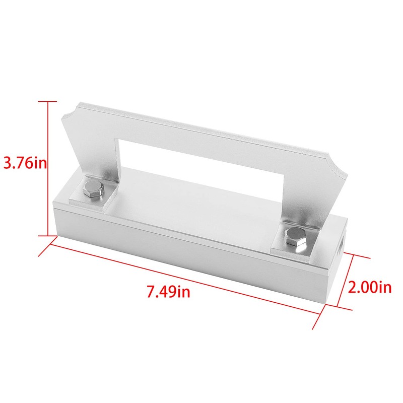 Magnetic Bevel Jig Fit for Knife Making, Steel Grinding, Metal
