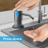 Soap Dispenser for Kitchen Sink and Extension Tube Kit, Stainless