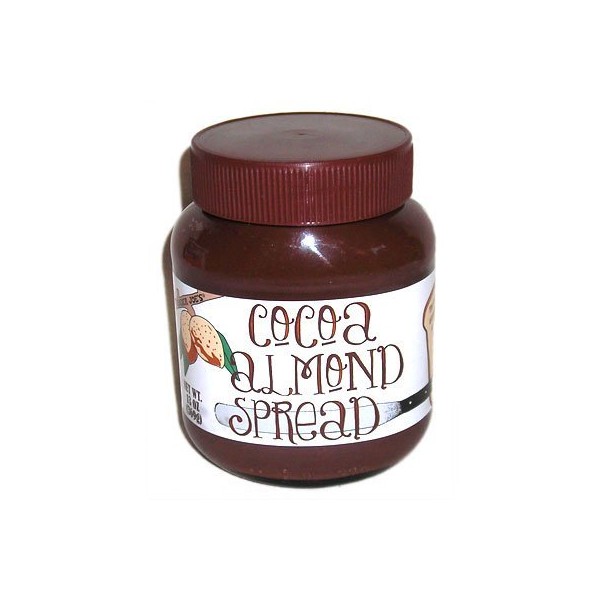 Trader Joe's Cocoa Almond Spread Delicious Blend of Almond Butter &Cocoa, 13 Oz., Excellent on Toast , Pancakes , Waffles and All Breakfast Goodies !!! (Pack of 3)