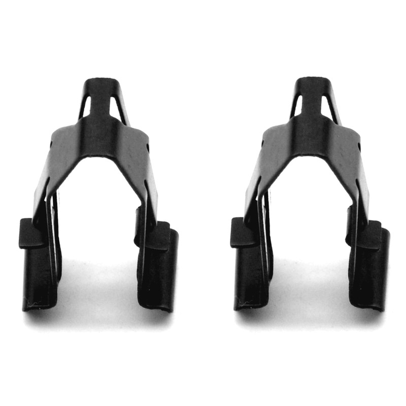 HAOTOM 2Pcs Sun Visor Clip Retainer Brackets Interior Right &