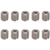 10pcs Self Tapping Thread Insert, M5 x 0.8 - M10