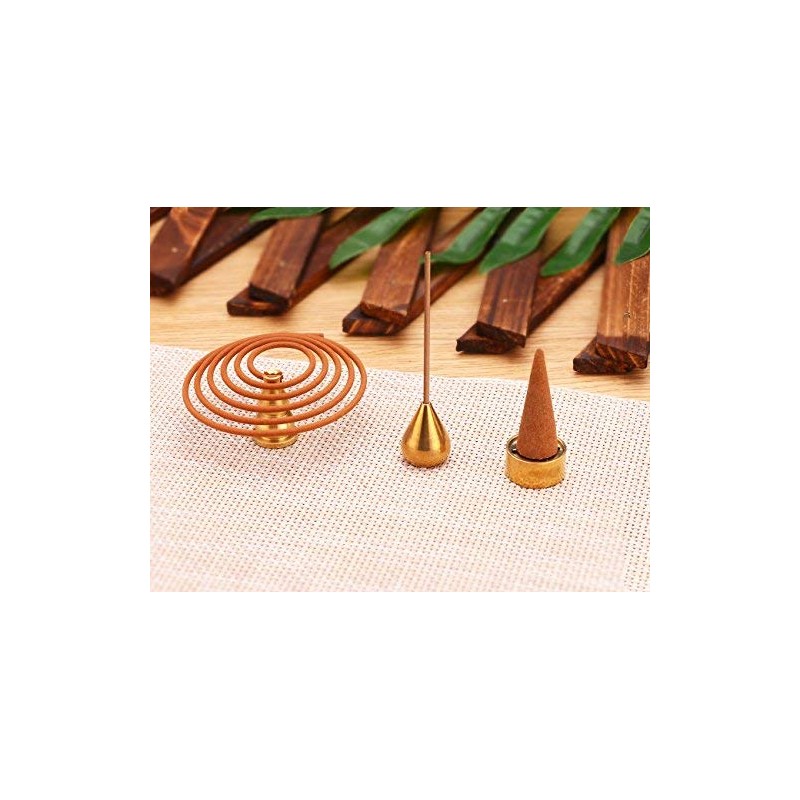Miupoo Incense Burner Metal Holder,Cone Incense Holder,Coil Incenses Holders,Incenses Stick