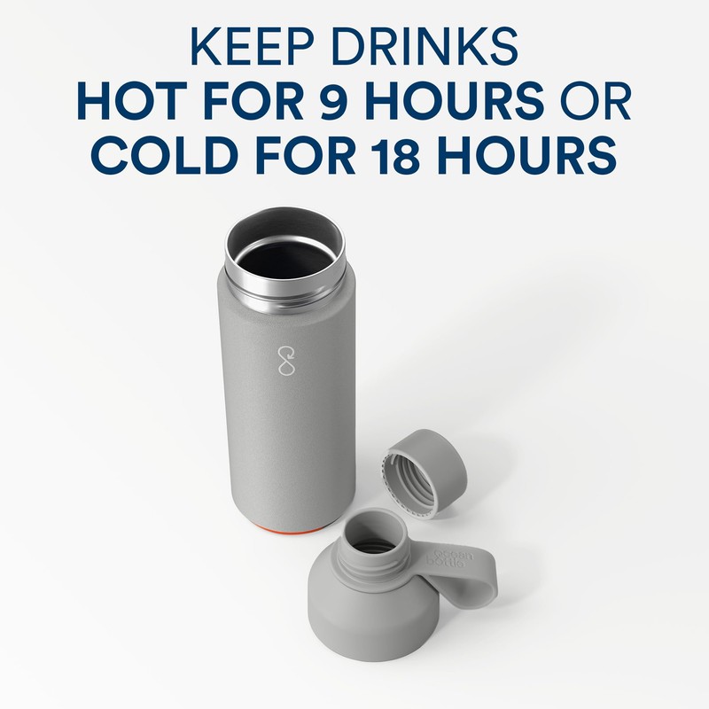Ocean Bottle - Recycled Stainless Steel Drinks Reusable Water Bottle
