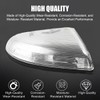fitfoyo Front Mirror Turn Signal Puddle Light for Dodge Ram