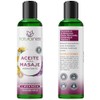 Naturalness Aceite para Masaje Corporal Hidratante con Manzanilla, Hamamelis y