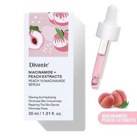Disunie Dark Spot Correcting Serum, Tranexamic Acid + Niacinamide + Alpha-arbutin + Hyaluronate + Ceramides Deep Moisturizing 1.01 oz / 30 ml - Specification: Pink Peach Serum