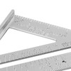 Jazooli 7" Aluminium Multifunctional Set Square Tri-Square Mitre Saw Guide