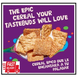 Cinnamon Toast Crunch Breakfast Cereal, Crispy Cinnamon Cereal, 12 oz