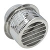 Stainless Steel Air Vent Cap Louvered Vent Cover Round Air