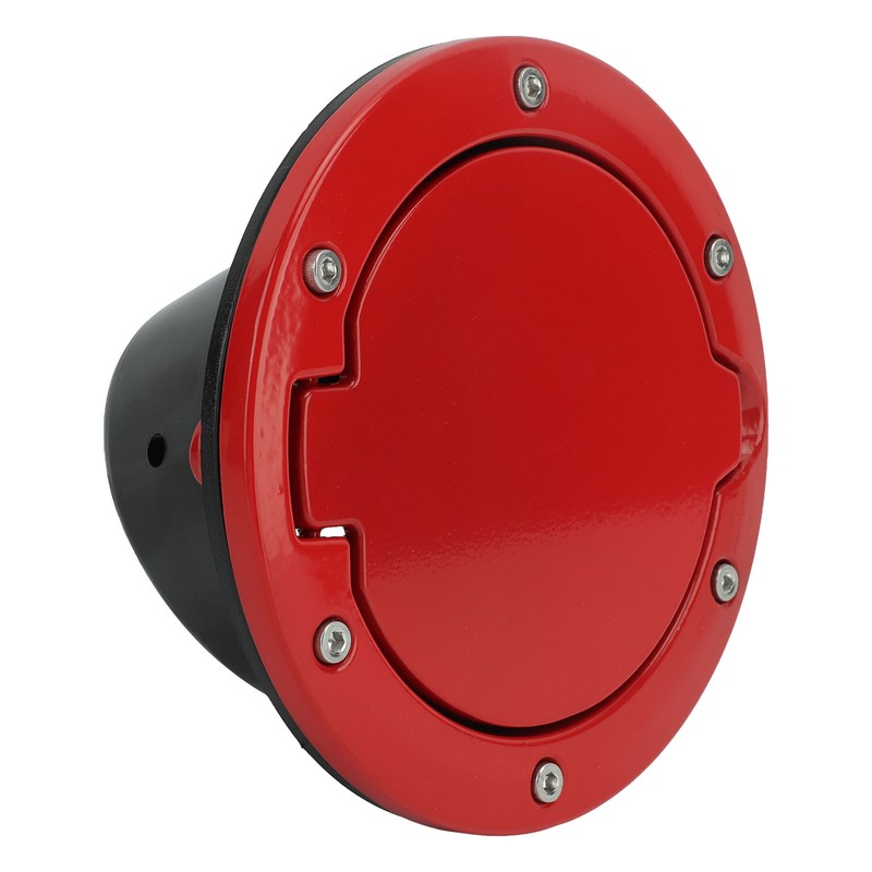 Fuel Tank Cap Red Gas Cap Cover with Red Powder