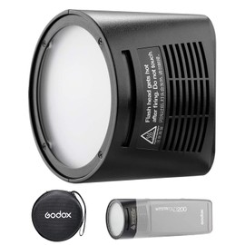 Godox H200R Ring Flash Head with 200 Ws Strong Power AD200 Round Head for GODOX AD200Pro Pocket Flash GODOX AD200 GODOX EC200 (H200R)