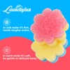 LAUNDRYLUX Scrub Sponge, Dual-Sided Temperature-Responsive Sponge and Scrubber - Non-Scratch